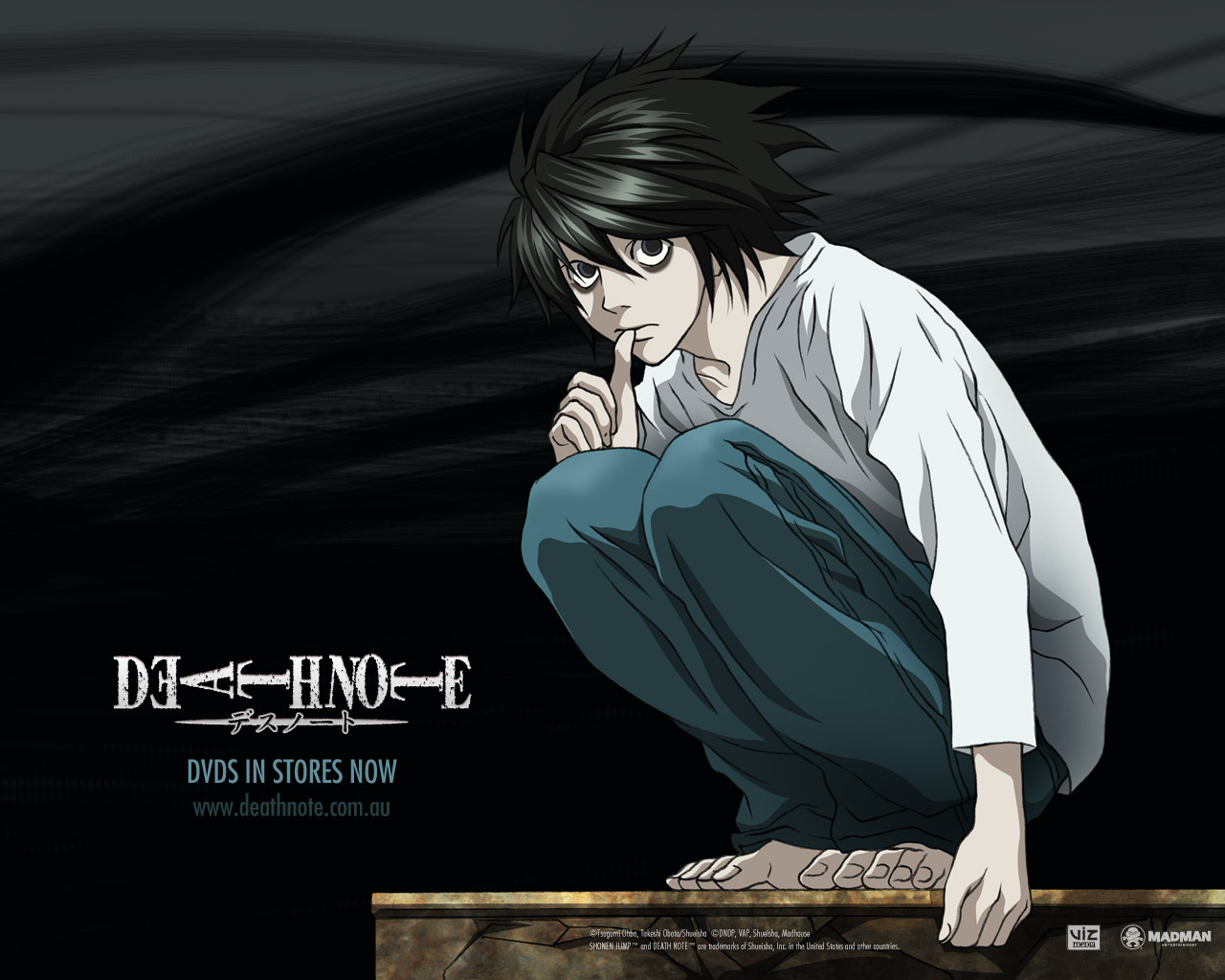 Fond d'ecran Death Note Lawliet