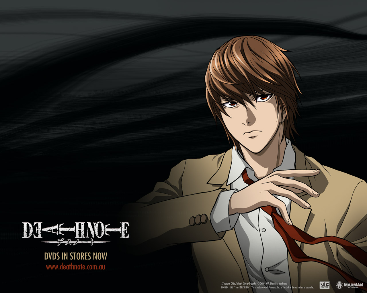 Fond d'ecran Death Note Light Yagami