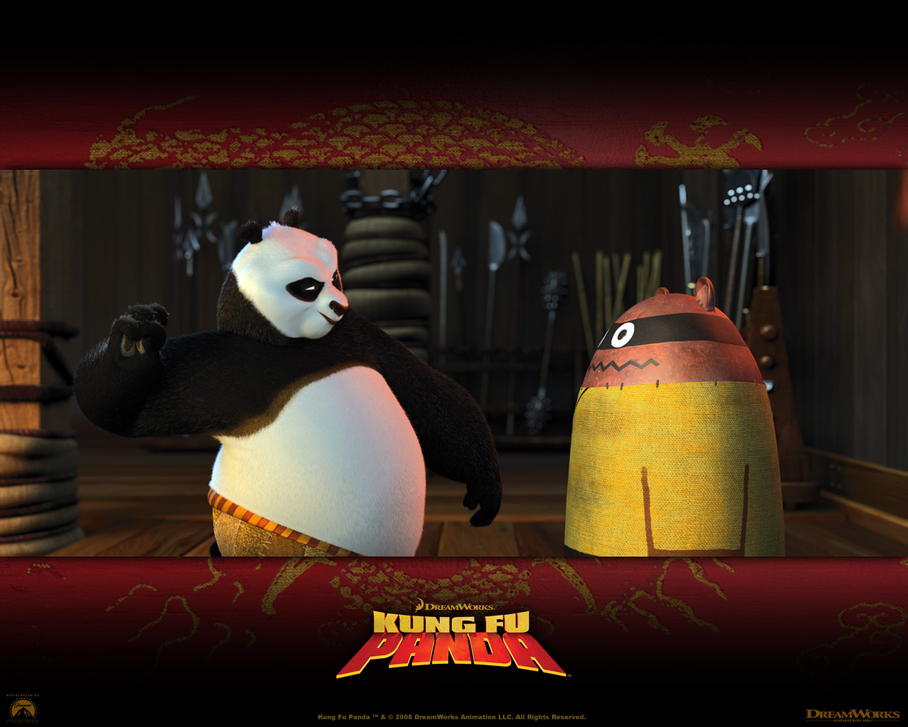 Fond d'ecran Kung Fu Panda