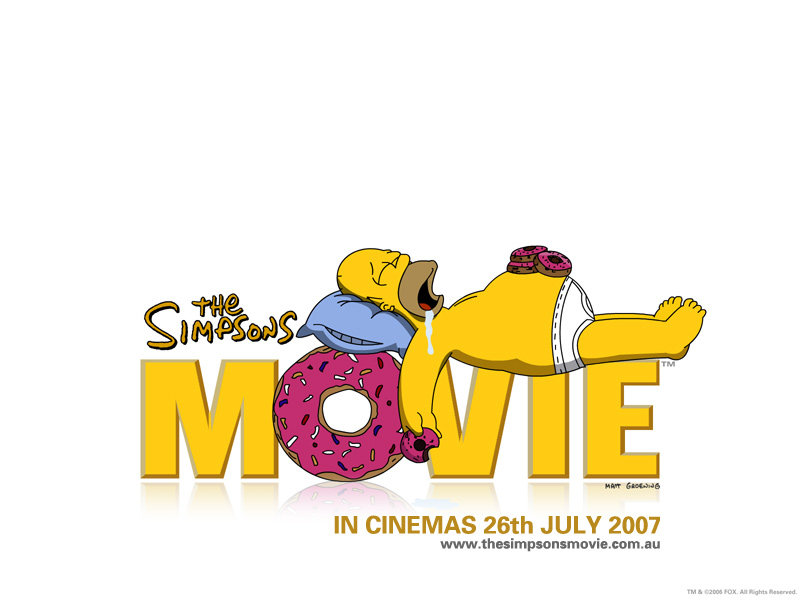 Fond d'ecran Simpson movie