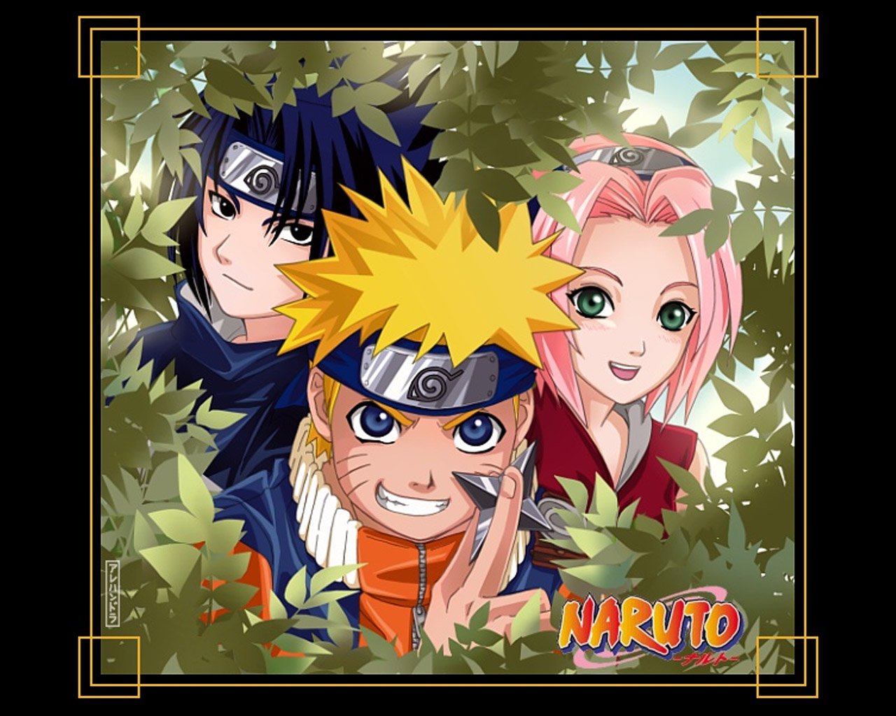 Fond d'ecran Naruto Sasuke Sakura