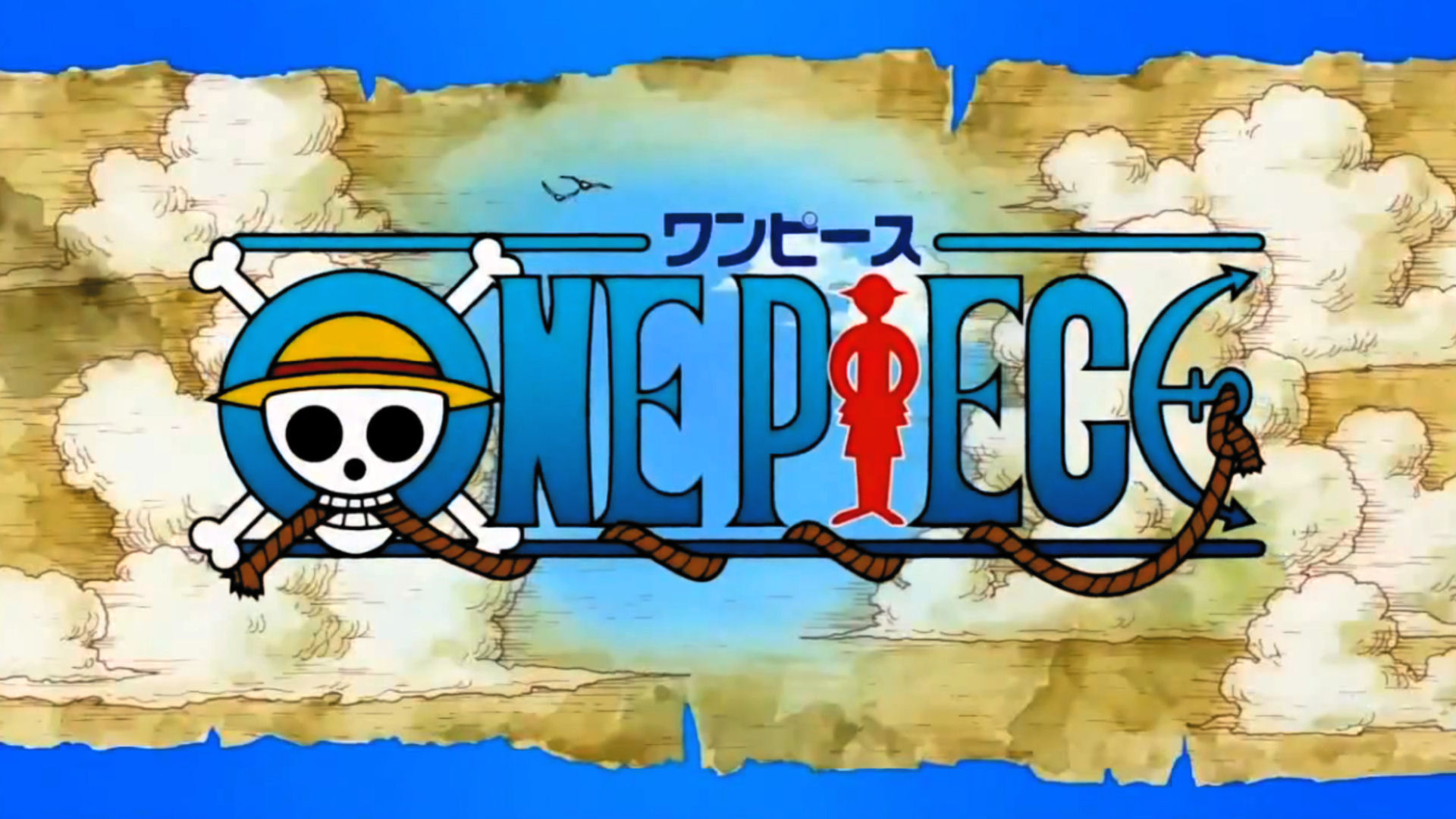 Fond d'ecran Logo One Piece 