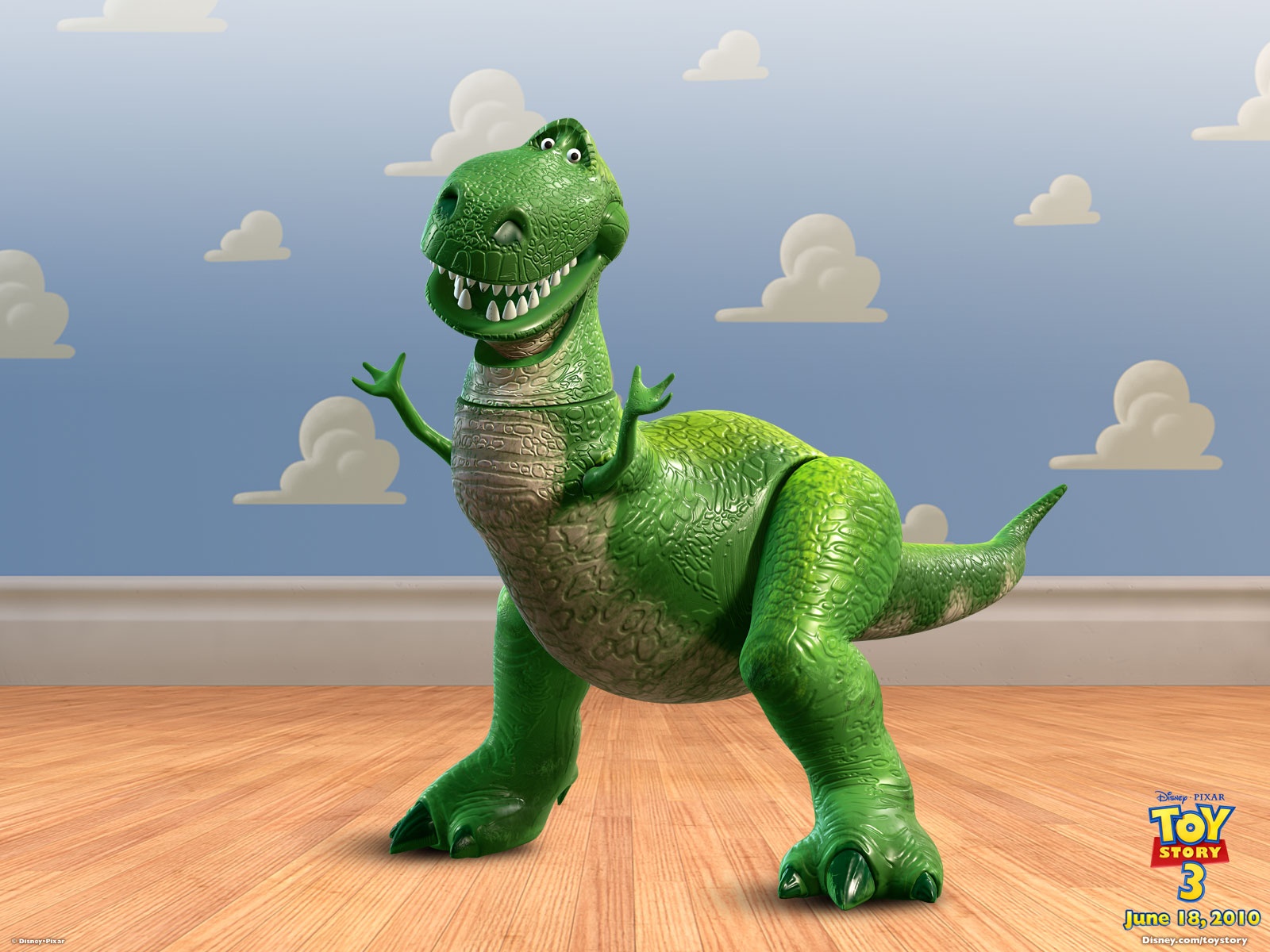 Fond d'ecran Dino Toy Story