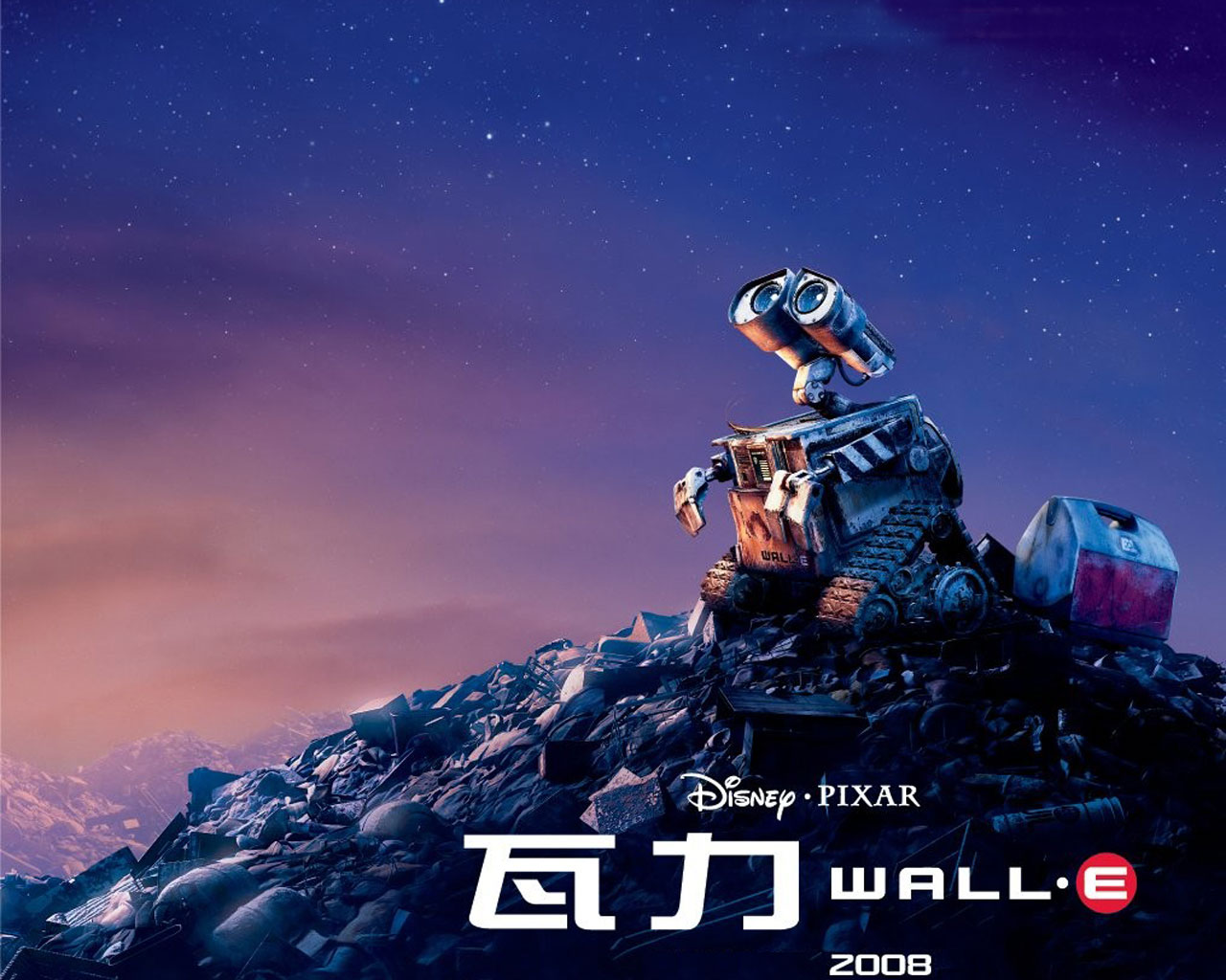 Fond d'ecran Affiche Wall-e Pixar