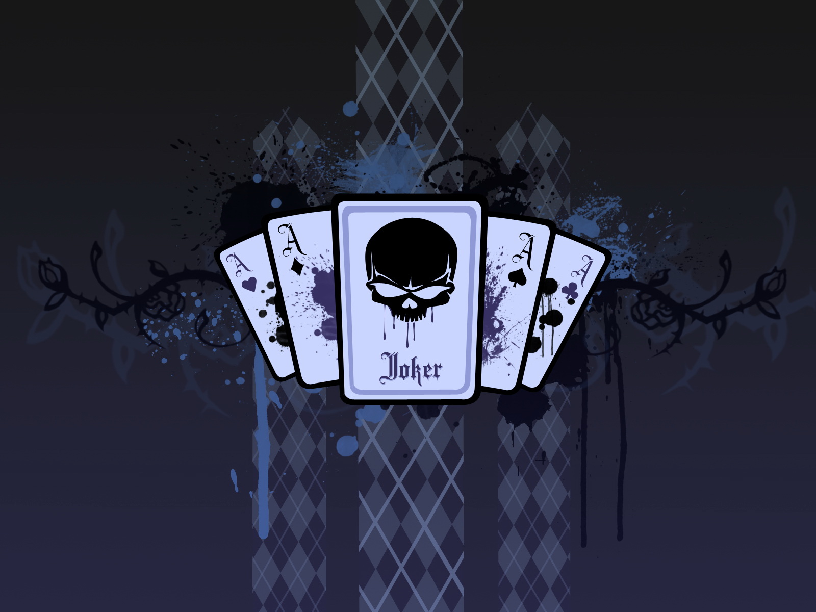 Fond d'ecran Carte Joker Mort
