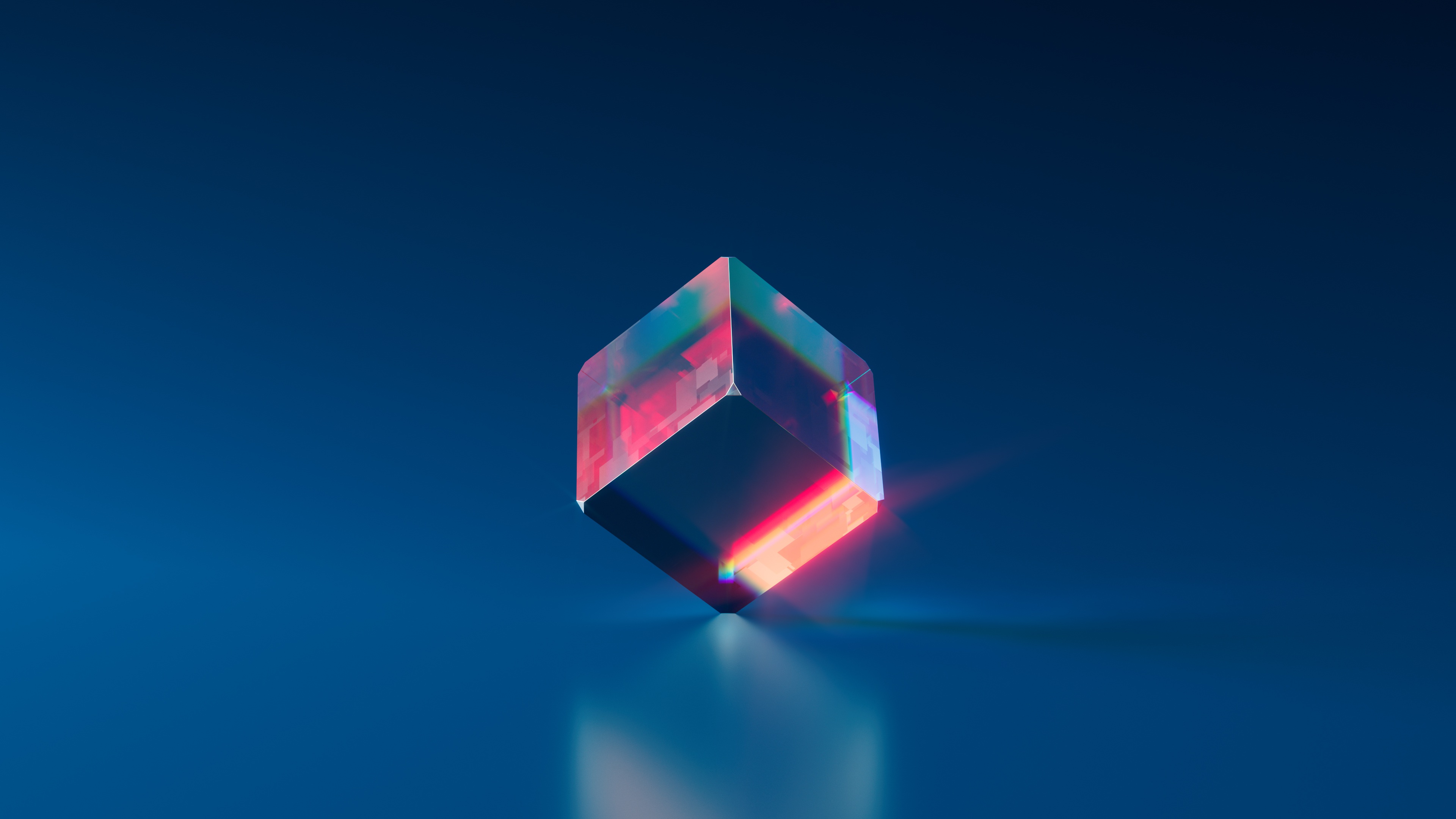 Fond d'ecran Cube prisme