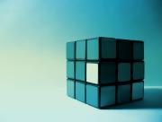 Rubik Cube Blue