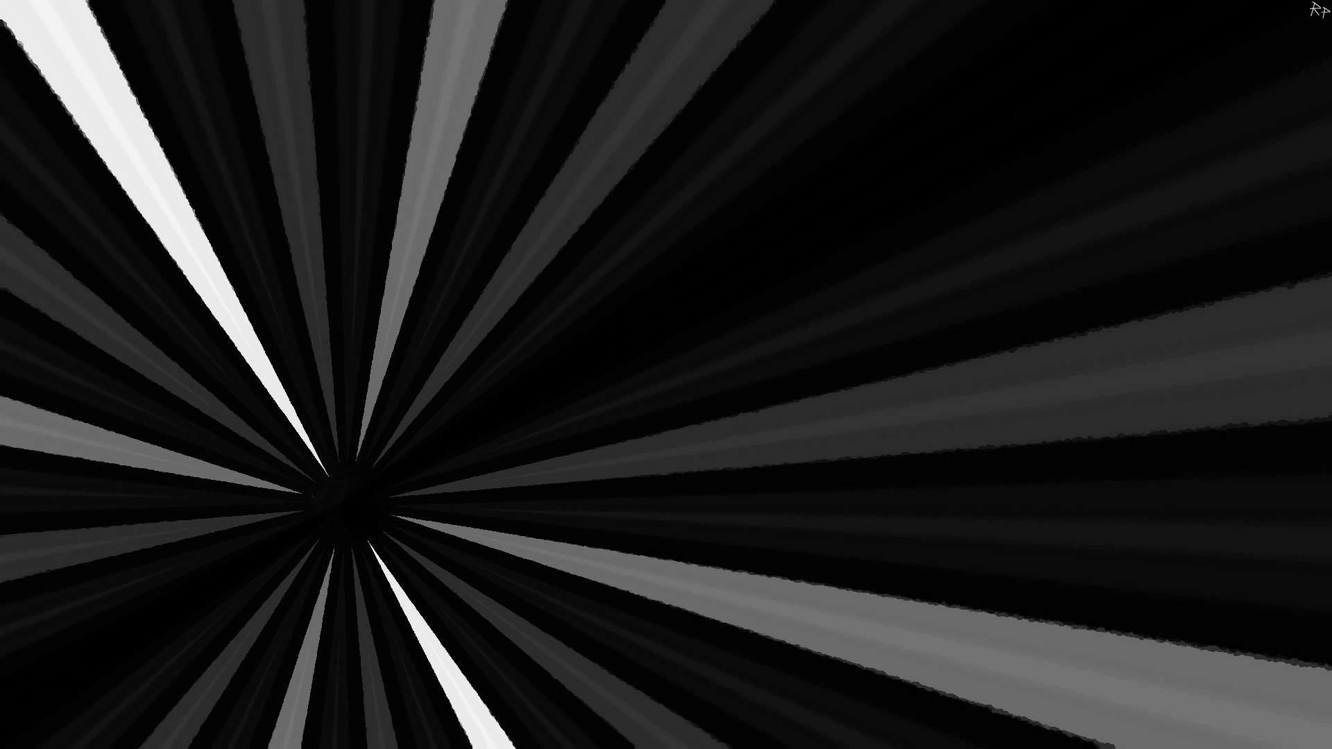 Fond d'ecran Rayons noir et blanc