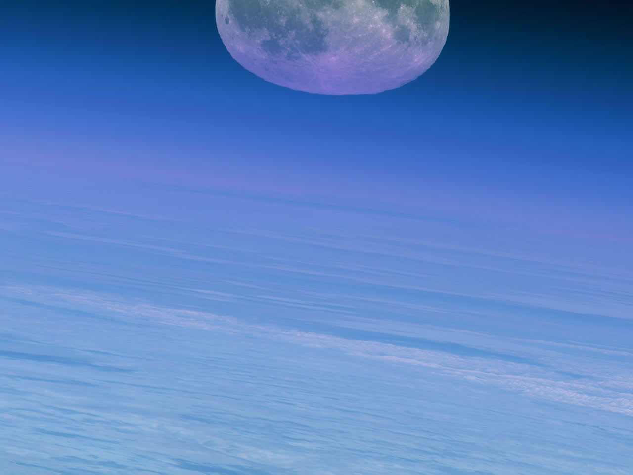 Fond d'ecran Lune