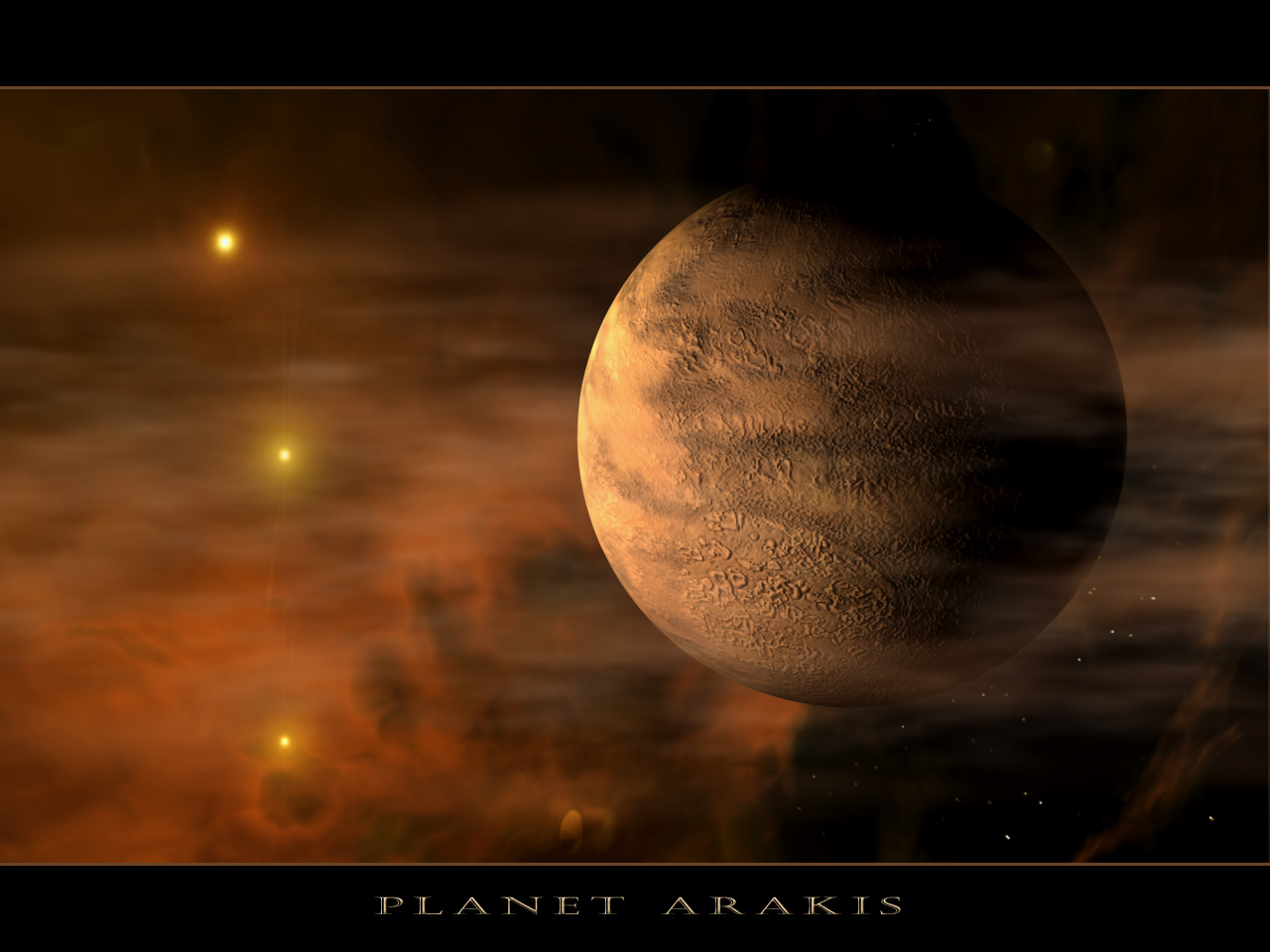 Fond d'ecran Planet Arakis
