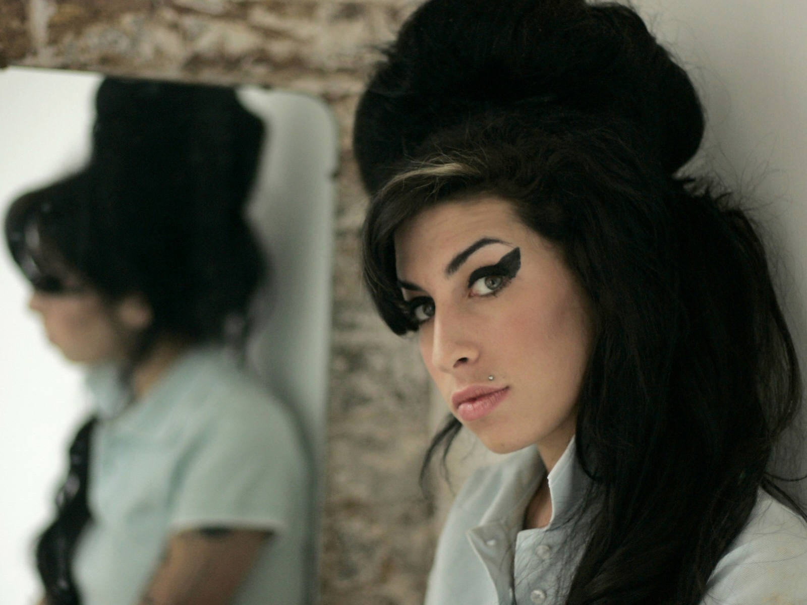 Fond d'ecran Amy Winehouse avant le concert