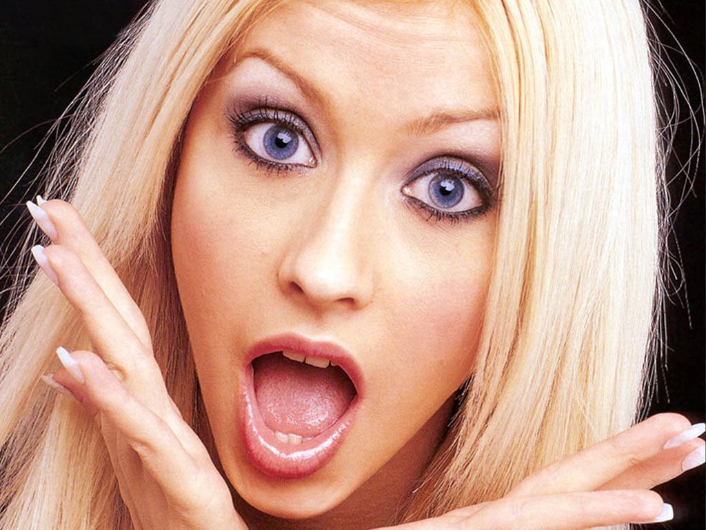 Fond d'ecran Christina Aguilera pose