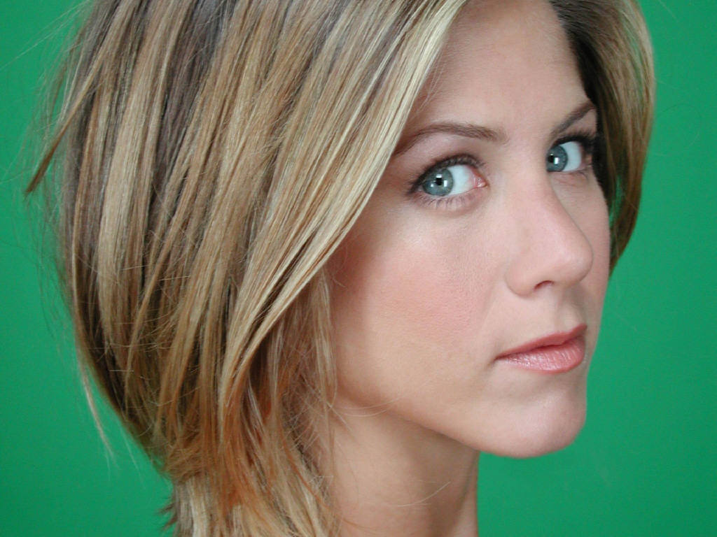 Fond d'ecran Jennifer Aniston cheveux courts