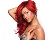 Rihanna Red and Tatoo