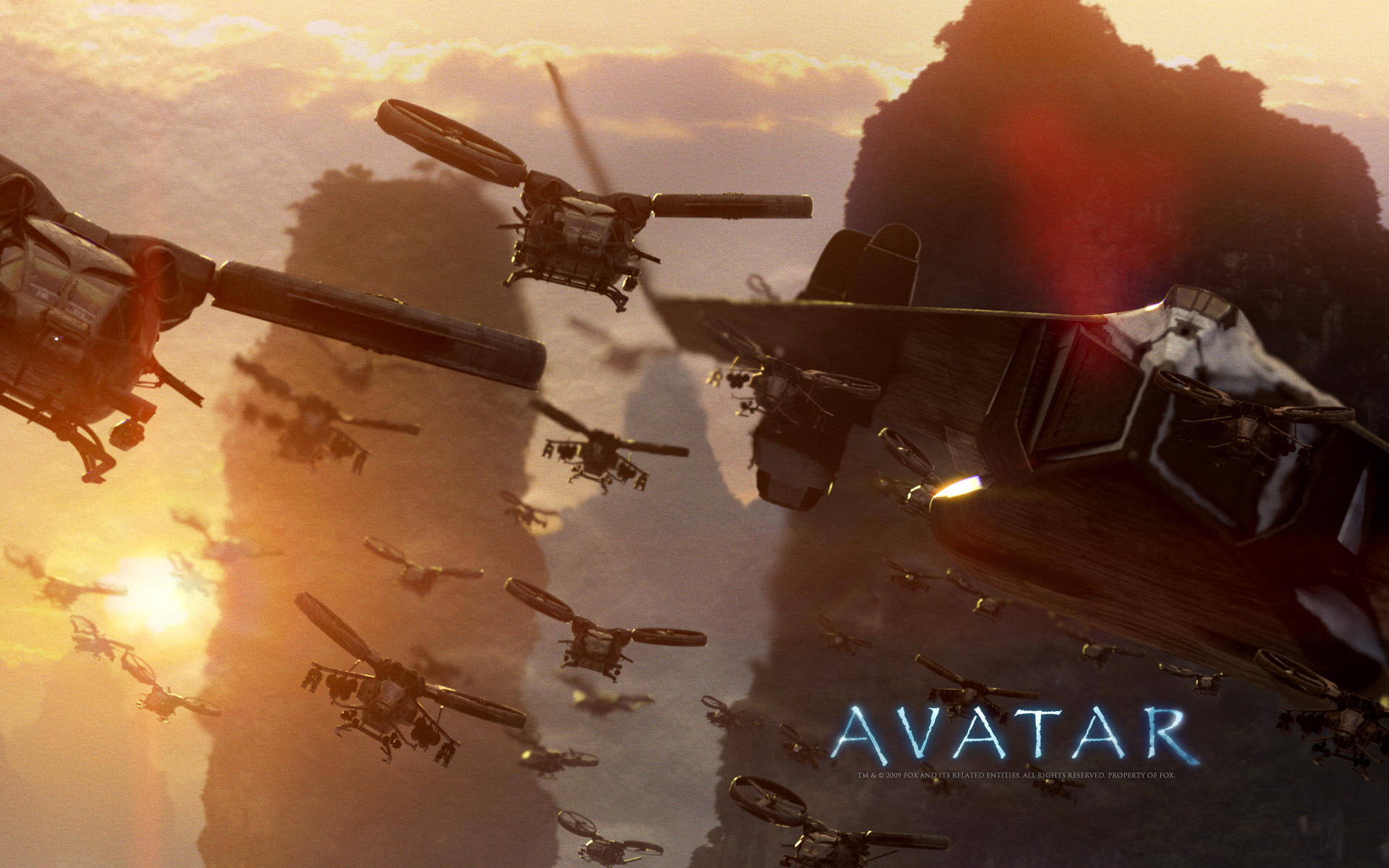 Fond d'ecran Avatar Action