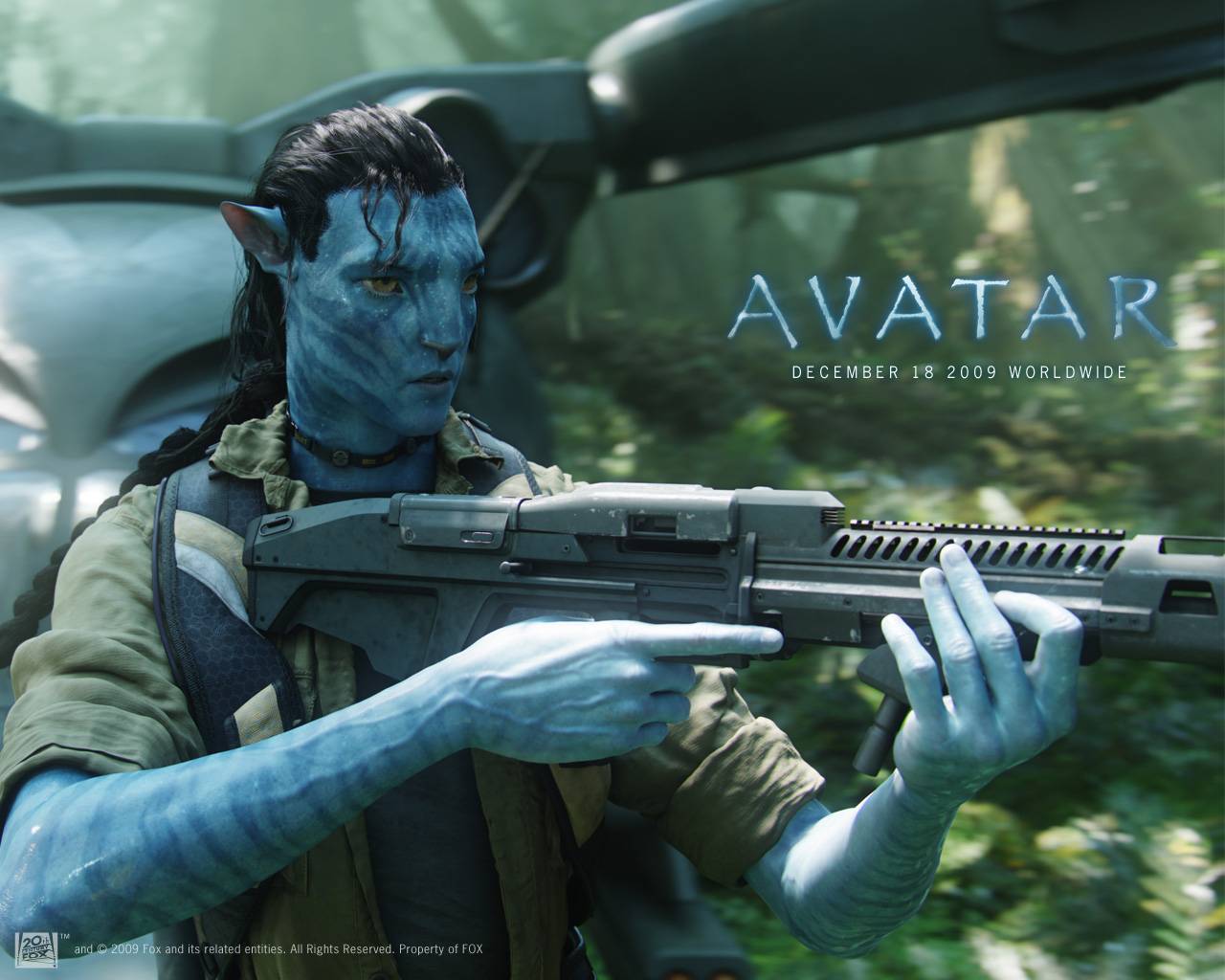 Fond d'ecran Avatar arme