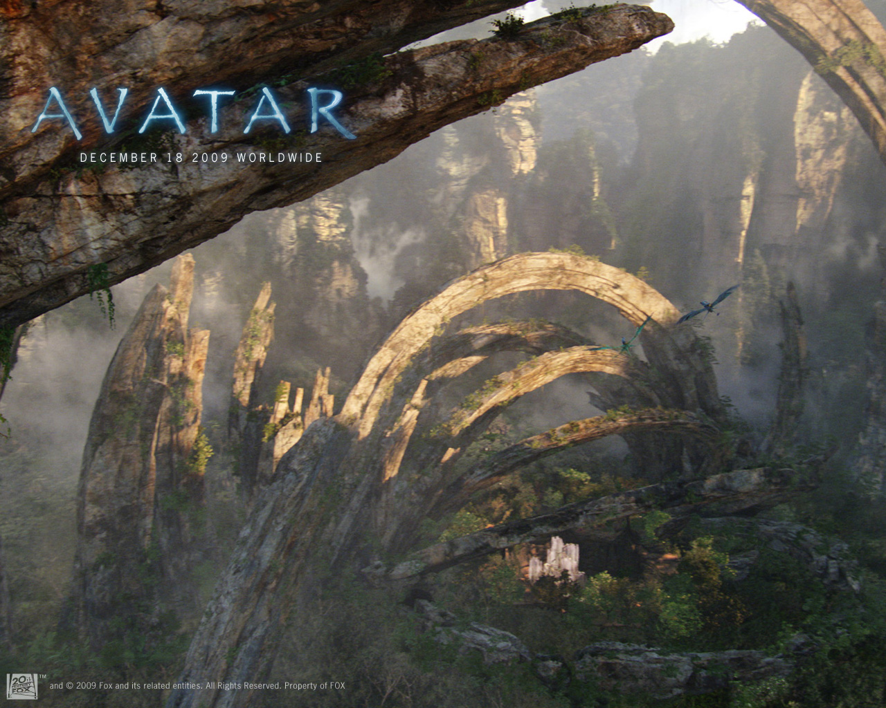 Fond d'ecran Avatar Monde Pandora