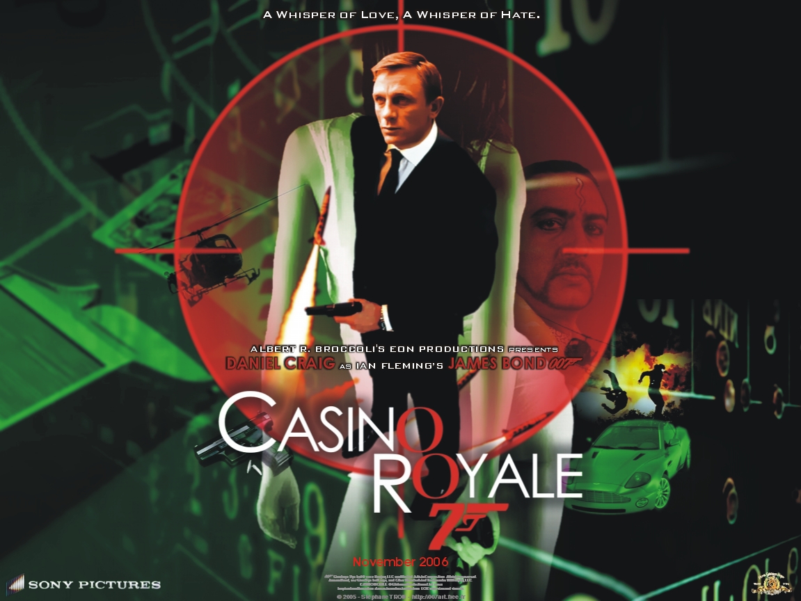 Fond d'ecran Casino Royale 007