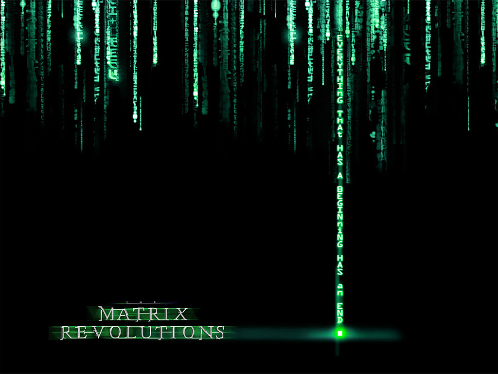 Fond d'ecran Matrix Revolutions