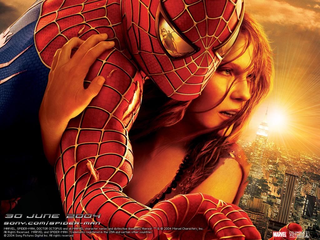 Fond d'ecran Spider Man avec Mary Jane