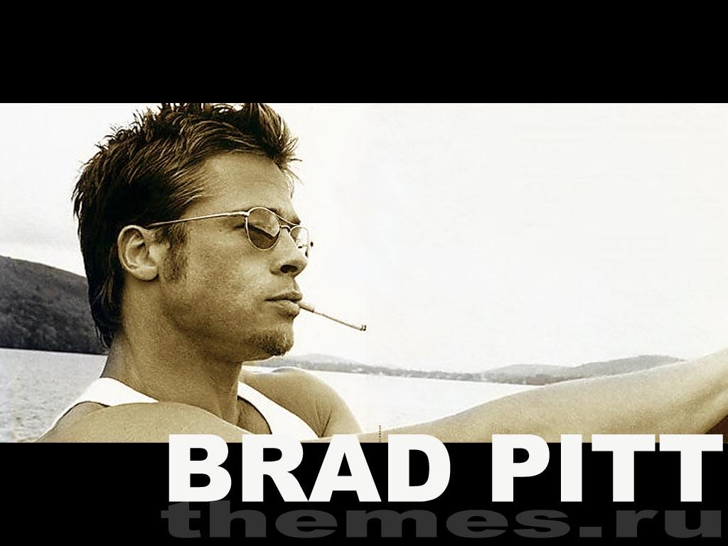 Fond d'ecran Brad Pitt en voiture