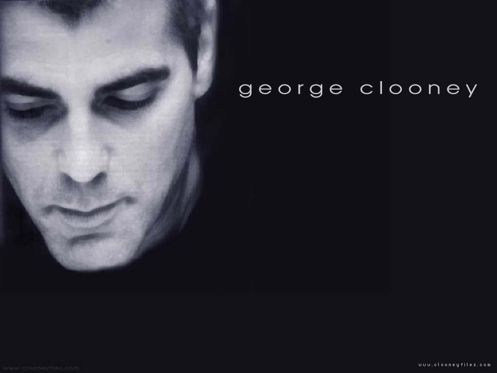 Fond d'ecran George Clooney sort du noir