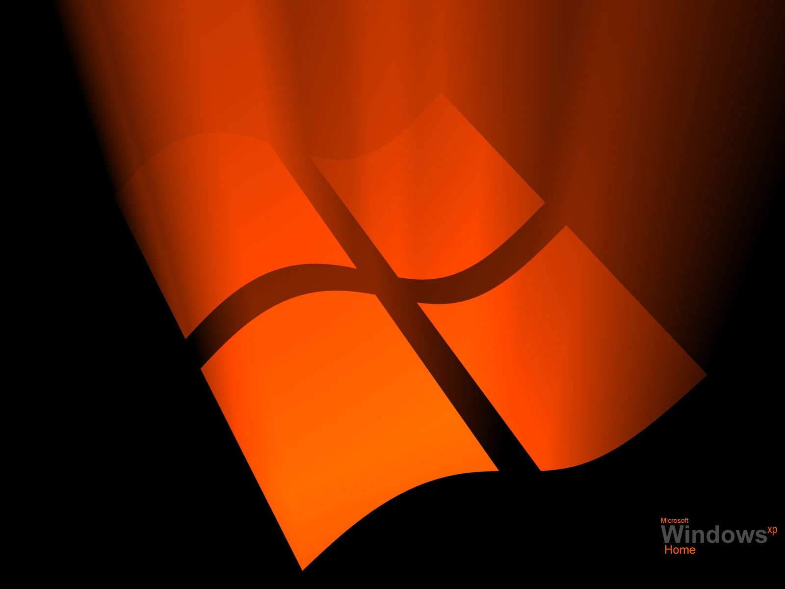 Fond d'ecran Orange Windows