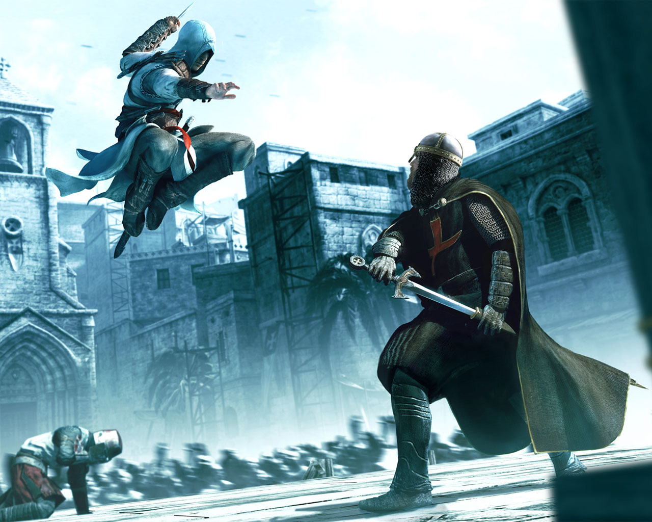 Fond d'ecran Assassin's Creed attaque