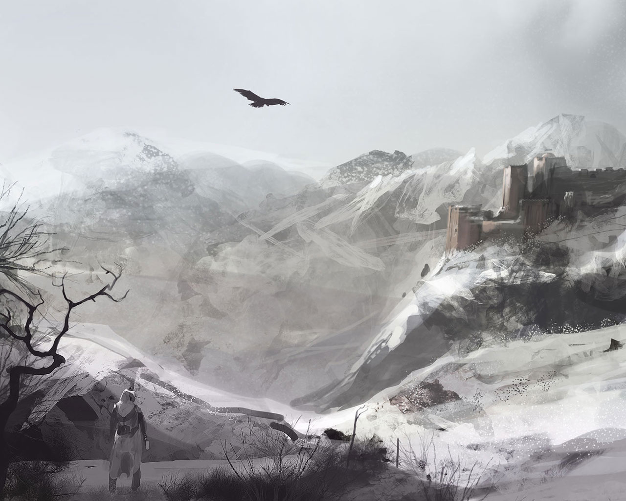 Fond d'ecran Assassin's Creed paysage