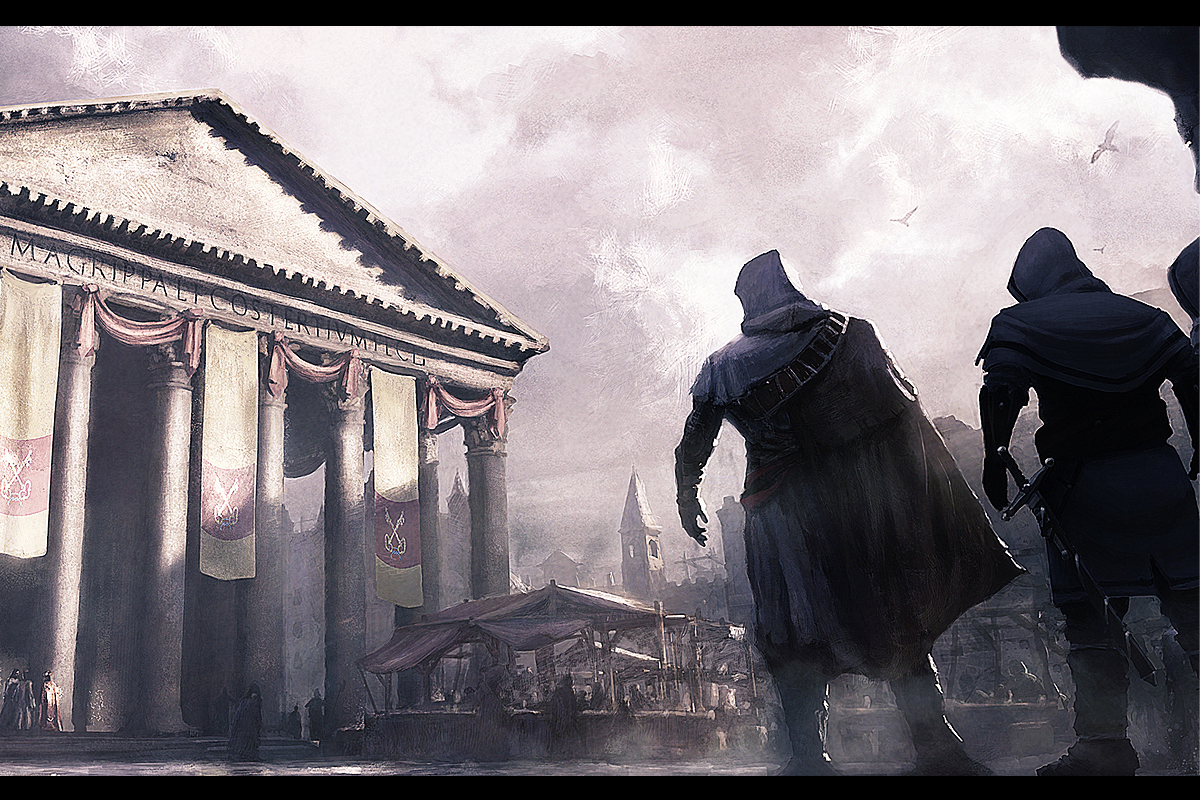 Fond d'ecran Les assassins - Assassin's Creed