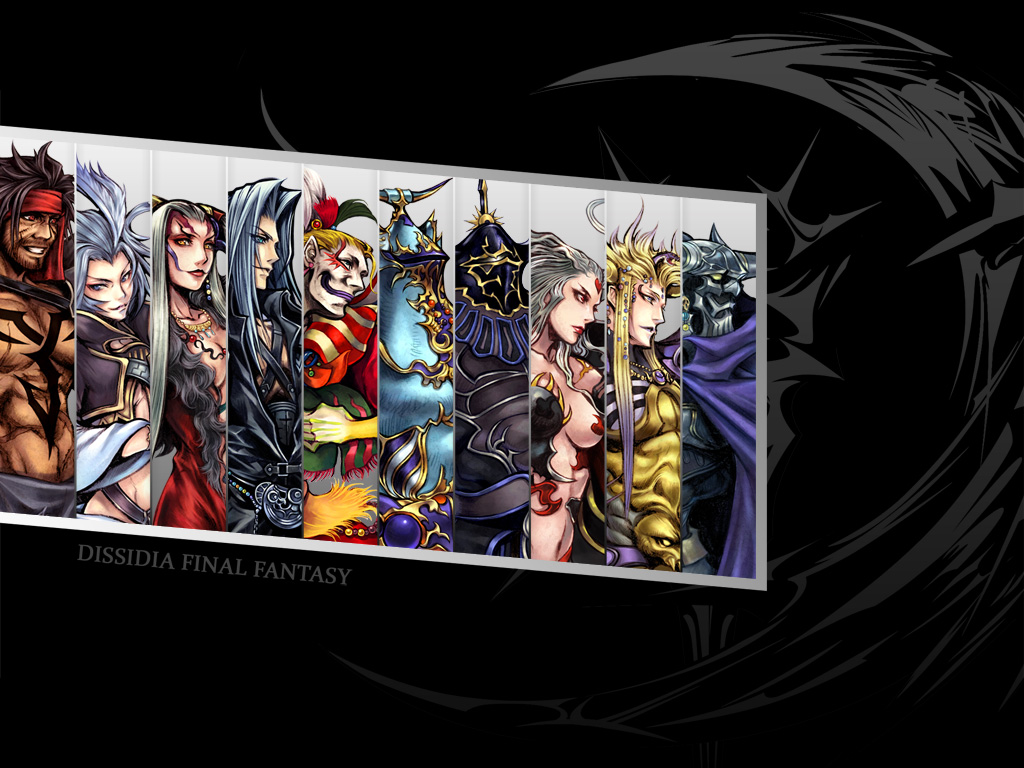 Fond d'ecran Final Fantasy Dissidia Black