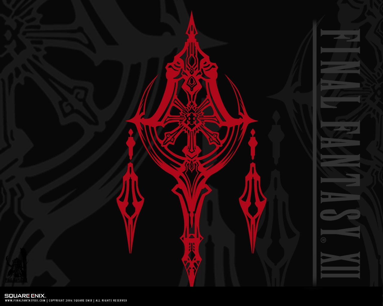 Fond d'ecran Final Fantasy XII logo