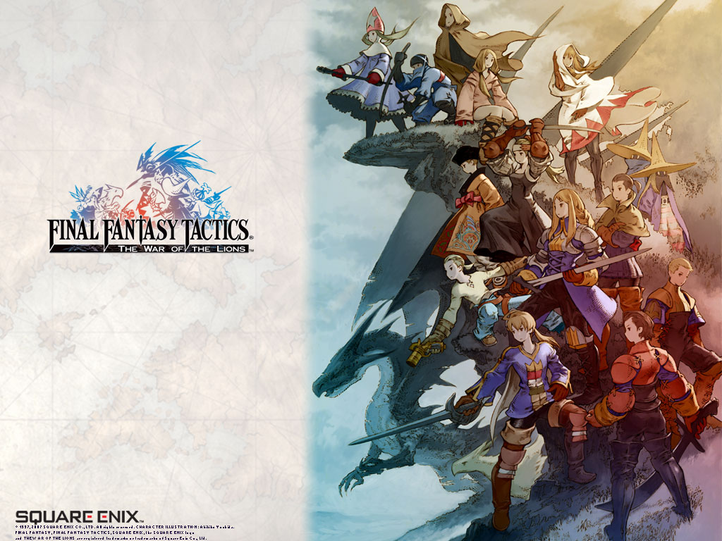 Fond d'ecran Final Fantasy Tactics Personnages