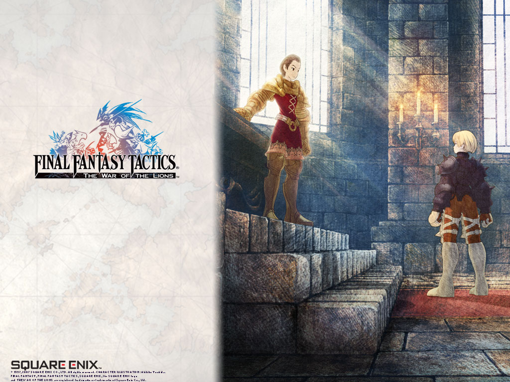 Fond d'ecran Final Fantasy War of the Lions