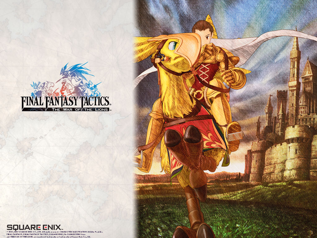 Fond d'ecran Final Fantasy Lions
