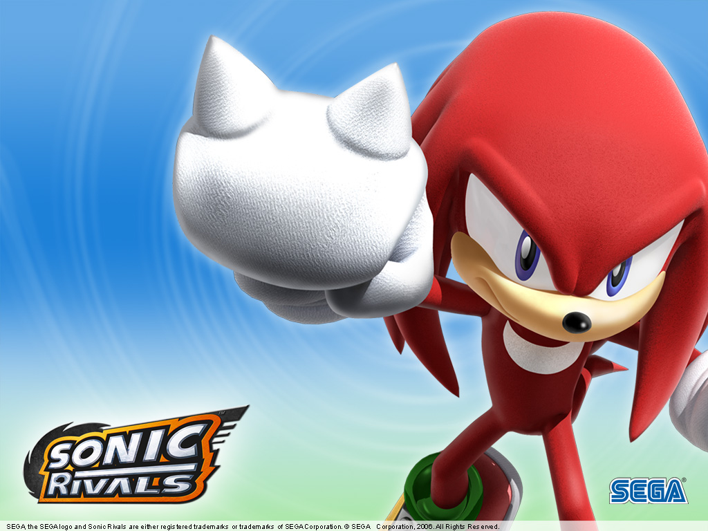Fond d'ecran Sonic Rivals Knuckles