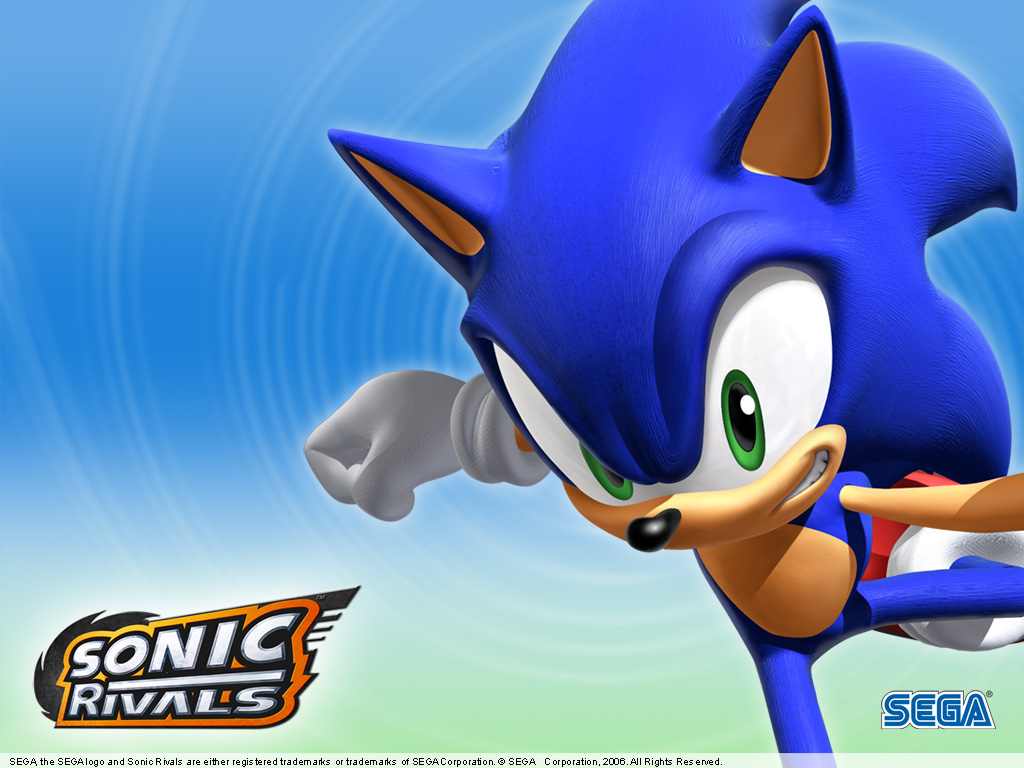 Fond d'ecran Sonic Rivals - Sonic
