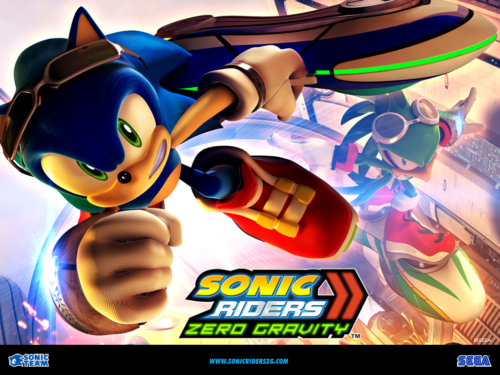 Fond d'ecran Sonic Riders Zero Gravity