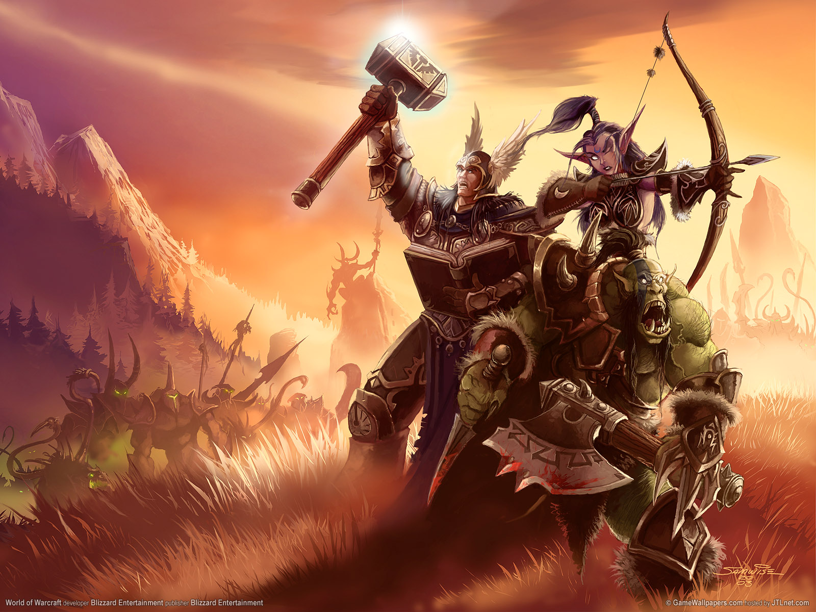 Fond d'ecran Warcraft