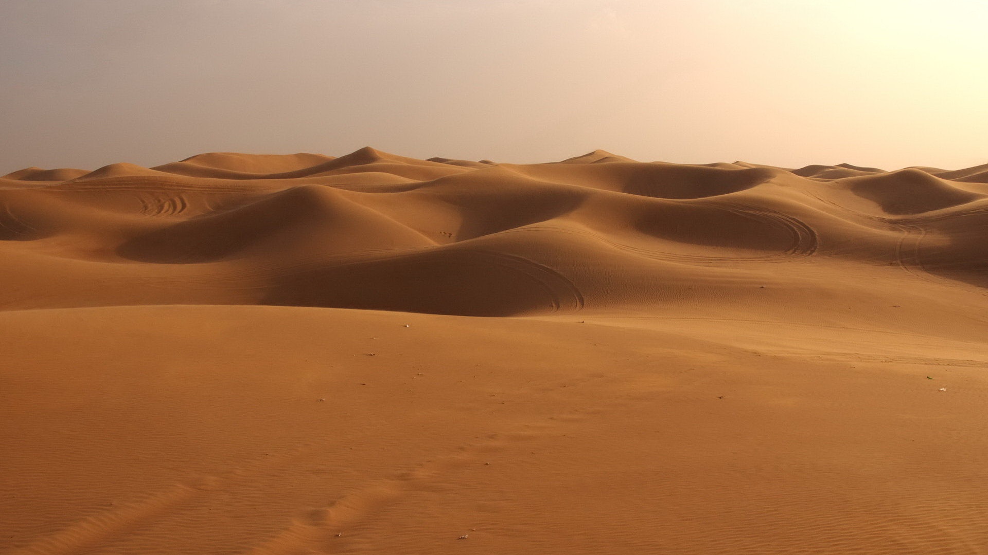 Fond d'ecran Dunes  perte de vue