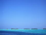 Iles paradisiaques au loin