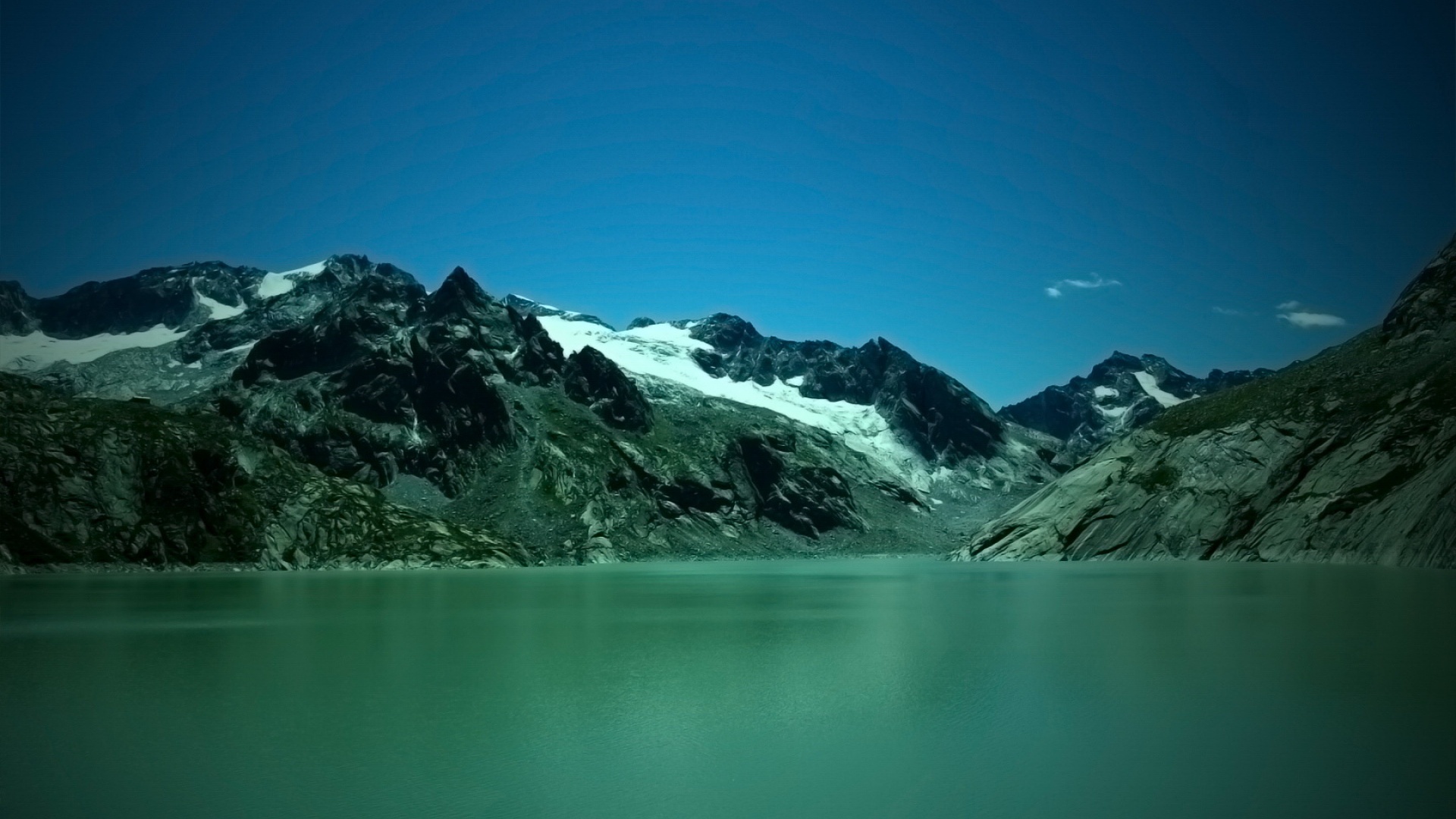 Fond d'ecran Lac de montagne