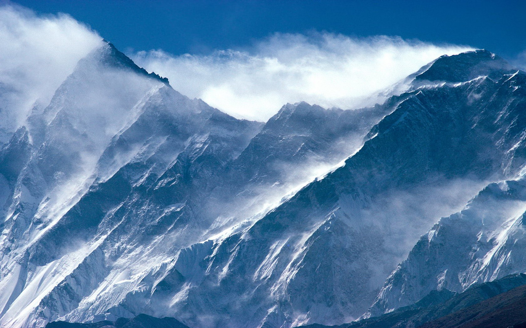 Fond d'ecran Everest Sommet