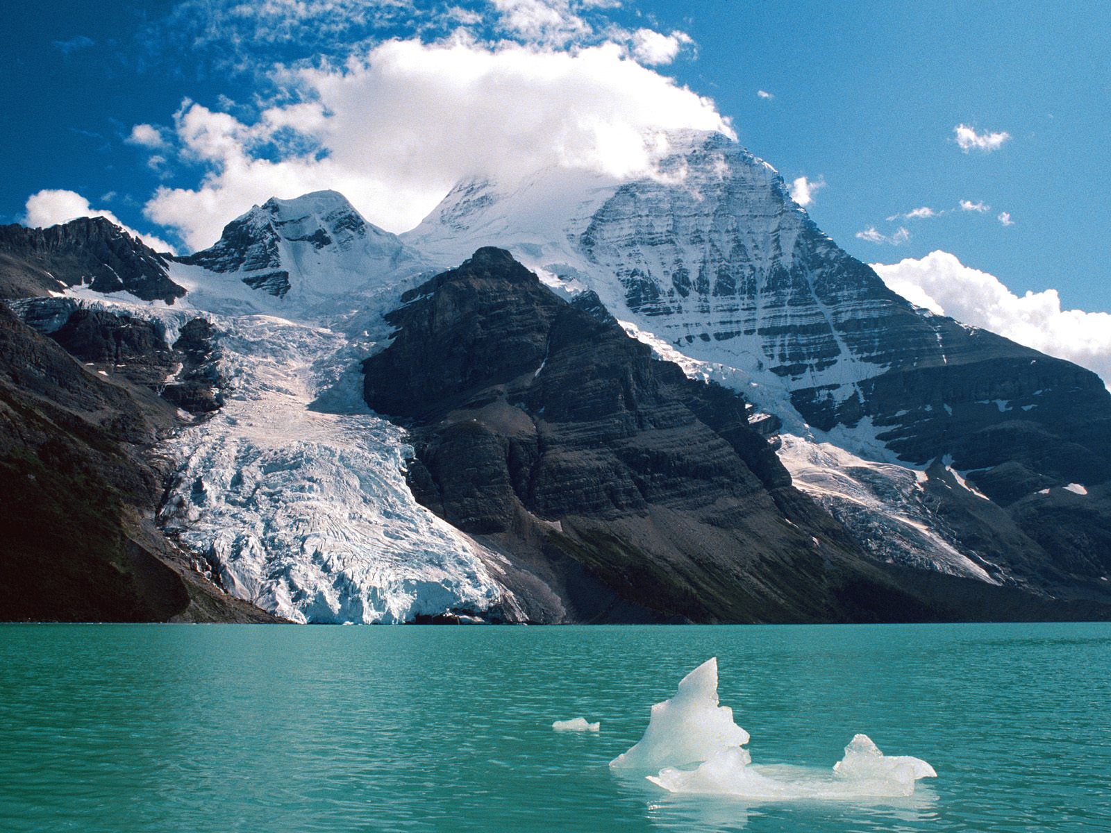 Fond d'ecran Montagne glacier