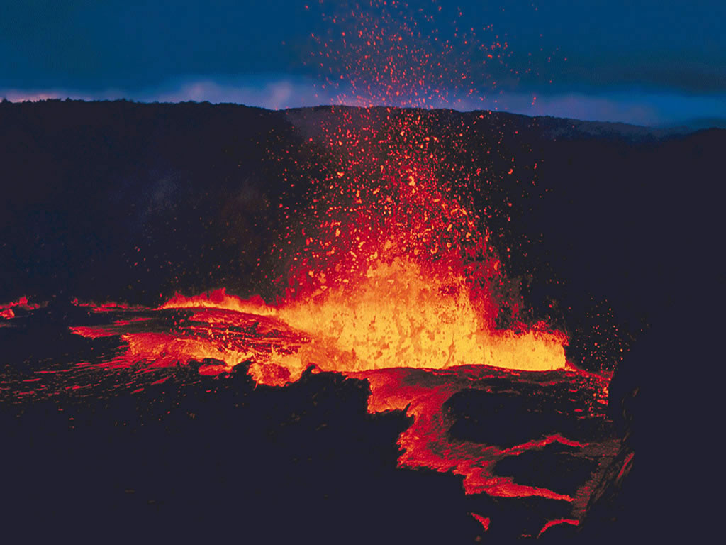 Fond d'ecran Volcan