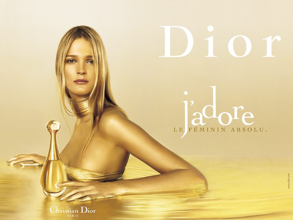Fond d'ecran Dior Jadore blonde
