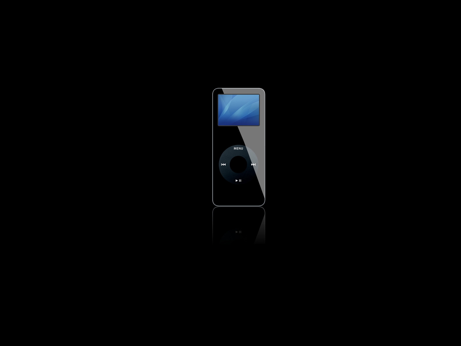 Fond d'ecran iPod Nano Noir