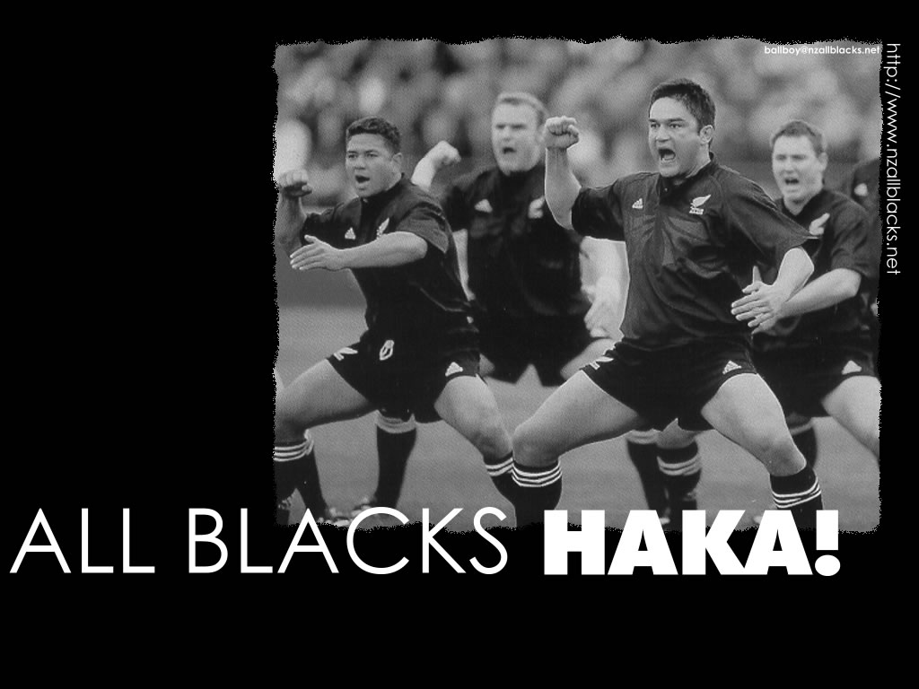 Fond d'ecran Haka All Blacks