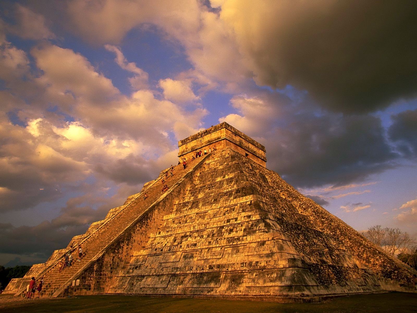 Fond d'ecran Temple Maya