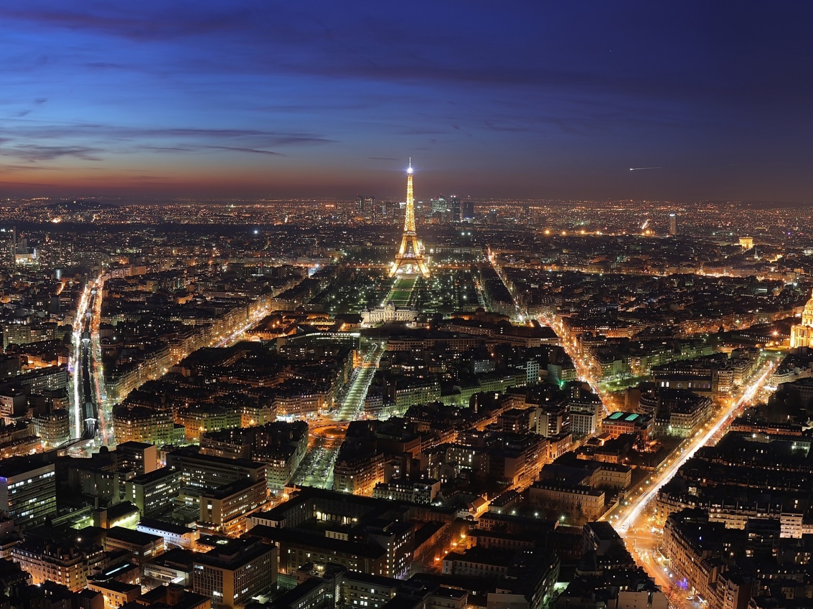 Fond d'ecran Paris by night